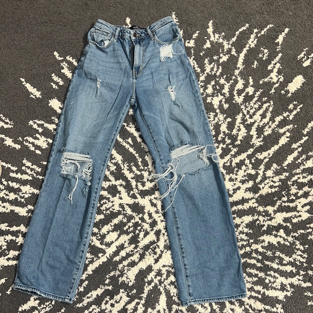 Hollister Ultra High-Rise Dad Jean